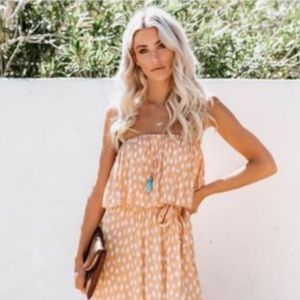 VICI dolls strapless skylar+Madison dress. Worn twice size medium